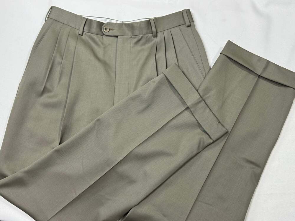 Zanella for Nordstrom Taupe Dress Pants Size 31 Made in Italy